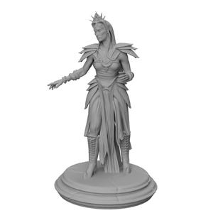 Envy Seven Deadly Sins paintable miniature 3D printed with high quality Grey resin