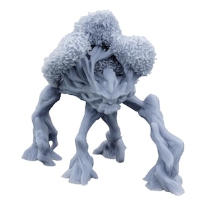 Ancient Tree Ent Treant Fantasy Woodland Forest Paintable Miniature 3D printed in Grey Resin for Tabletop and Dioramas
