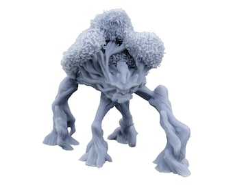 Ancient Tree Ent Treant Fantasy Woodland Forest Paintable Miniature 3D printed in Grey Resin for Tabletop and Dioramas