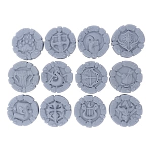 Class Roleplay Tokens Druid Sorcerer Monk Paladin Barbarian Fighter Ranger Rogue Wizard Cleric Bard Warlock by CastNPlay