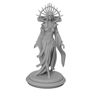 Pride Seven Deadly Sins paintable miniature 3D printed with high quality Grey resin