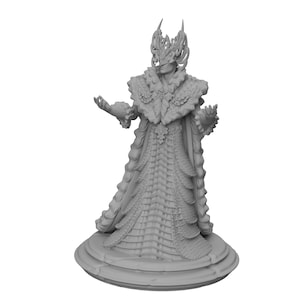 Greed Seven Deadly Sins paintable miniature 3D printed with high quality Grey resin