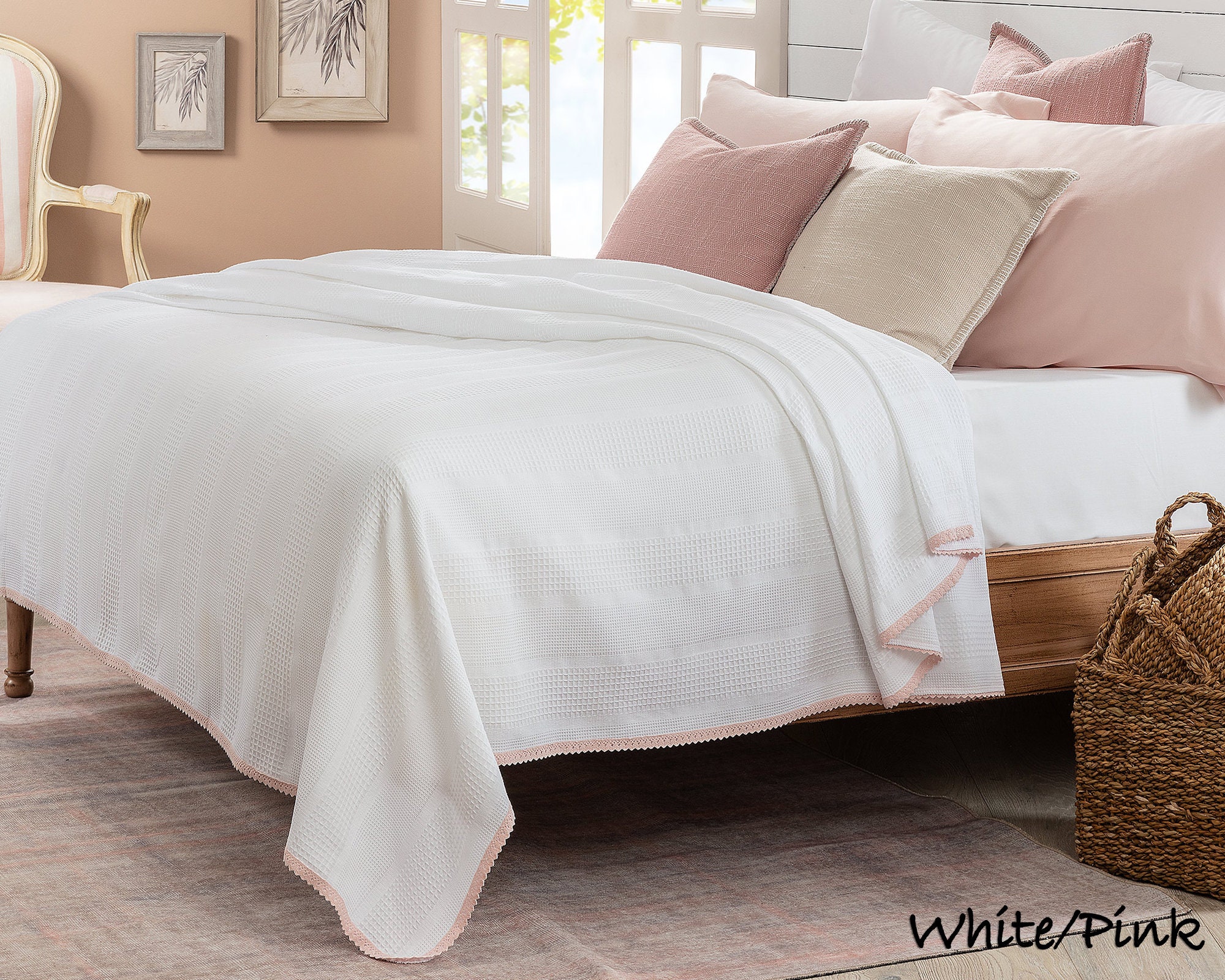 Light Weight Blanket King Size Bedspread 220x240cm Etsy