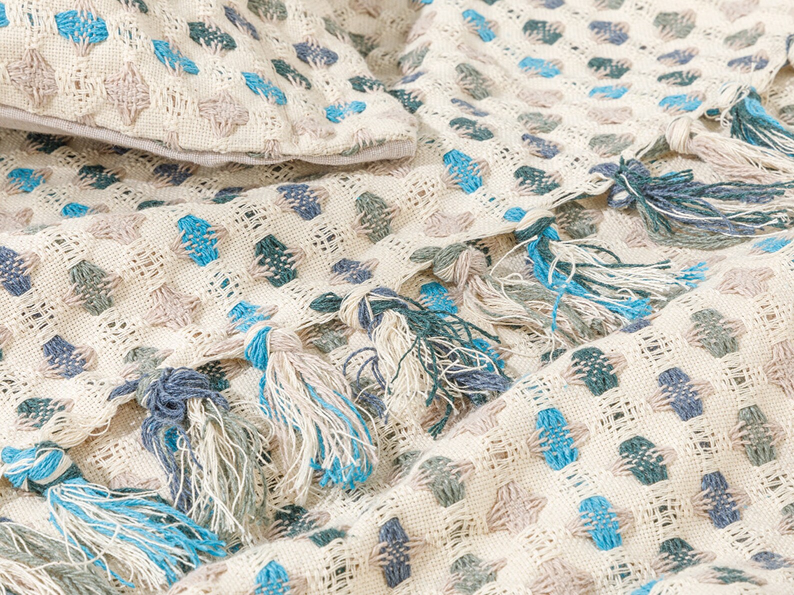 280x260cm Super King Throw Blanket Housewarming Cotton Etsy