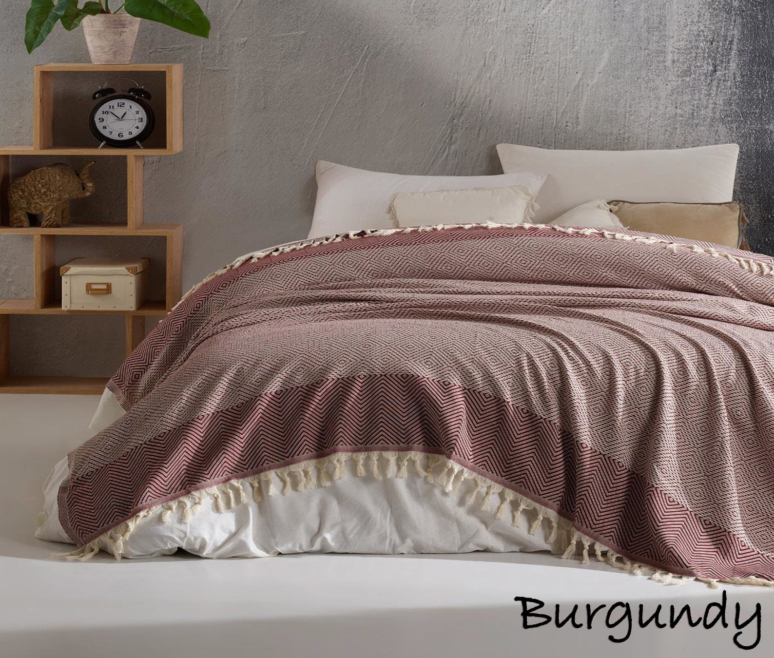 King Queen Throw Black Bedspread Throw Blanket Thin Light Etsy UK