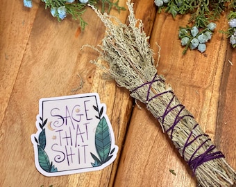 Desert Sage Smudge Stick • Cleansing Wand for Energy Clearing, Ritual, Smoke Cleansing