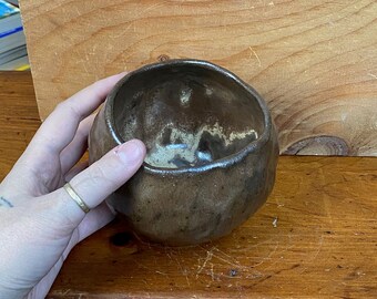 soft brown bowl