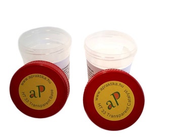 Abformsilikon Silikongumi 200 g & 400 g Kit, transparent, weich 30 Shore "A"