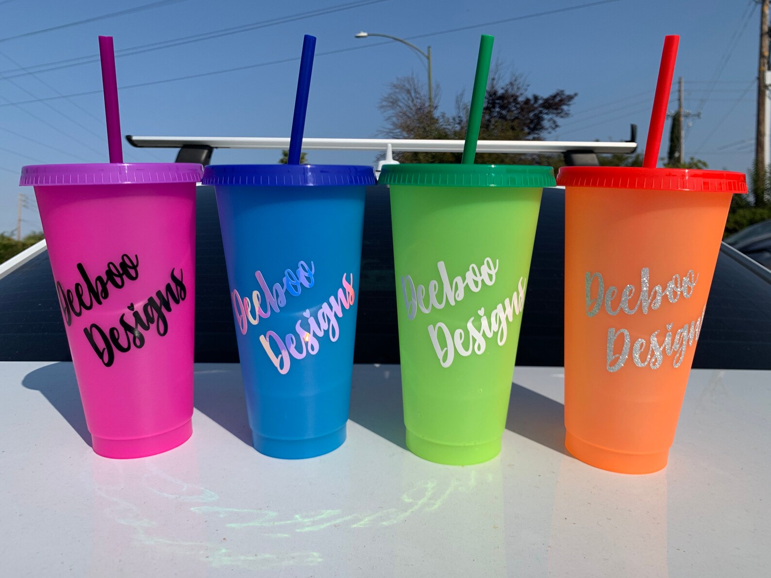 Personalized Color Changing Tumblers Etsy