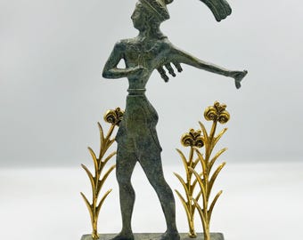 Bronze Minoan Prince of the Lilies