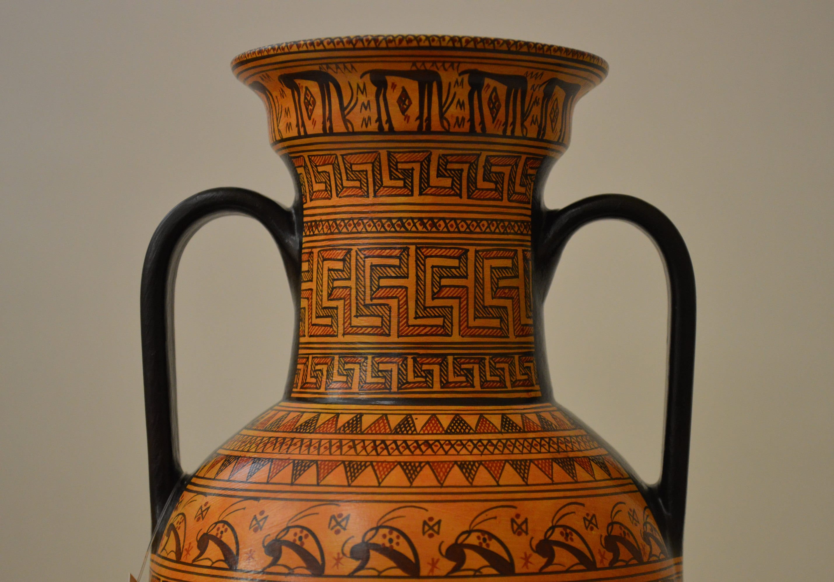 Greek Pottery Hand Made Replica Geometric Amphora Etsy UK