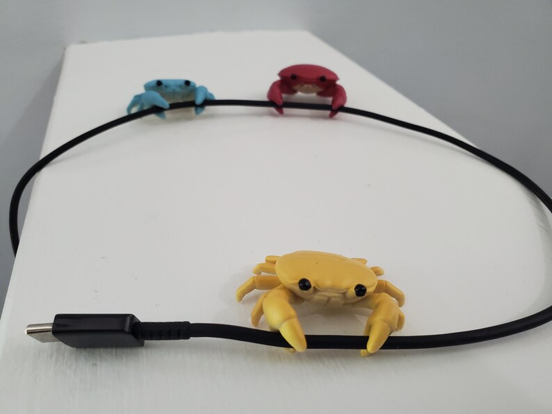 Crab Cable Crew Office School Bedside Cable Management Etsy