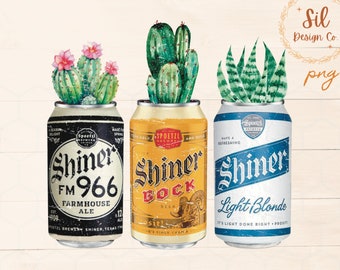 Western Graphic Tee Design, Trendy Beer Can PNG, Cactus Beer Can Png, Western Sublimation Designs Downloads, Vintage Retro Sublimation Png