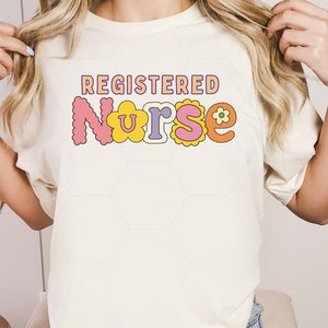 Registrierte Krankenschwester Png für Sublimation, trendige Krankenschwester Sublimation, passende Krankenschwester Shirts, RN Krankenschwester PNG, Krankenschwester Shirt Design Download, Krankenschwester