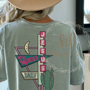 Western Christian Shirt Design, Retro Vintage Jesus Png, Motel Sign Png, Vintage Motel Sublimation, Christian Sublimation, Trendy Bible Png