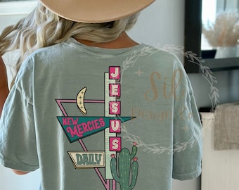 Western Christian Shirt Design, Retro Vintage Jesus Png, Motel Sign Png, Vintage Motel Sublimation, Christian Sublimation, Trendy Bible Png