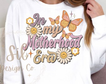 In my motherhood era png, Mind Your Own Motherhood png for sublimation, retro mama sublimation, best seller png, in my mama era png shirt