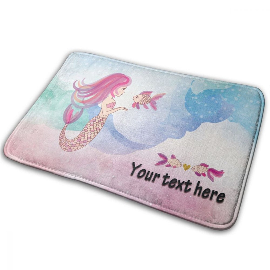 Unique Bath Mats Bathroom Mats Custom Non Slip Bath Mat Etsy
