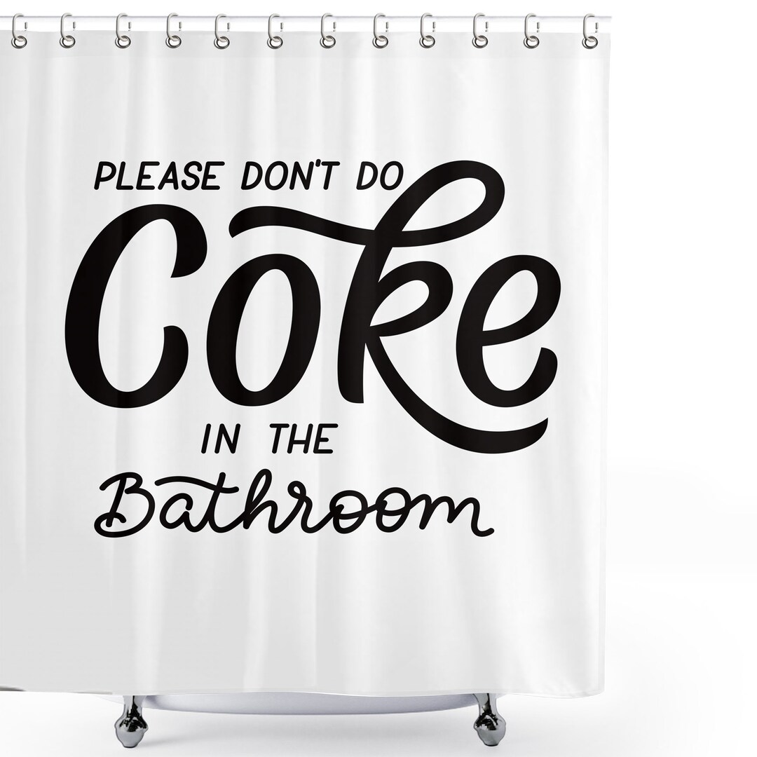 Funny Shower Curtainfunny Bathroom Décorfunny Bath Etsy