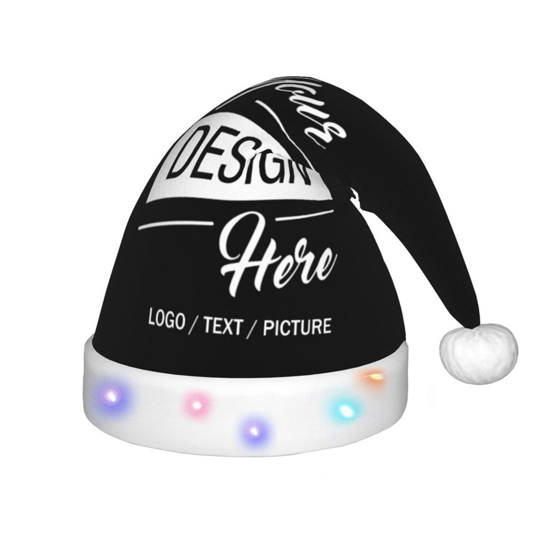 Children's Custom Christmas Hats Funny Santa Snowmen Etsy