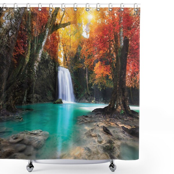 Fall Shower Curtain - Etsy