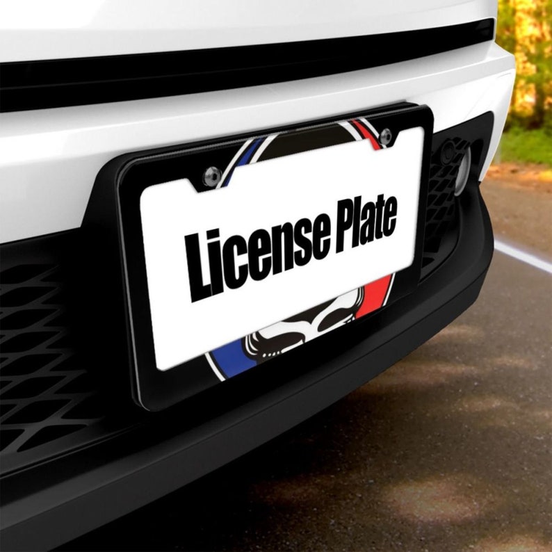 Have A Grateful Day Grateful Dead Chrome License Plate Frame Etsy