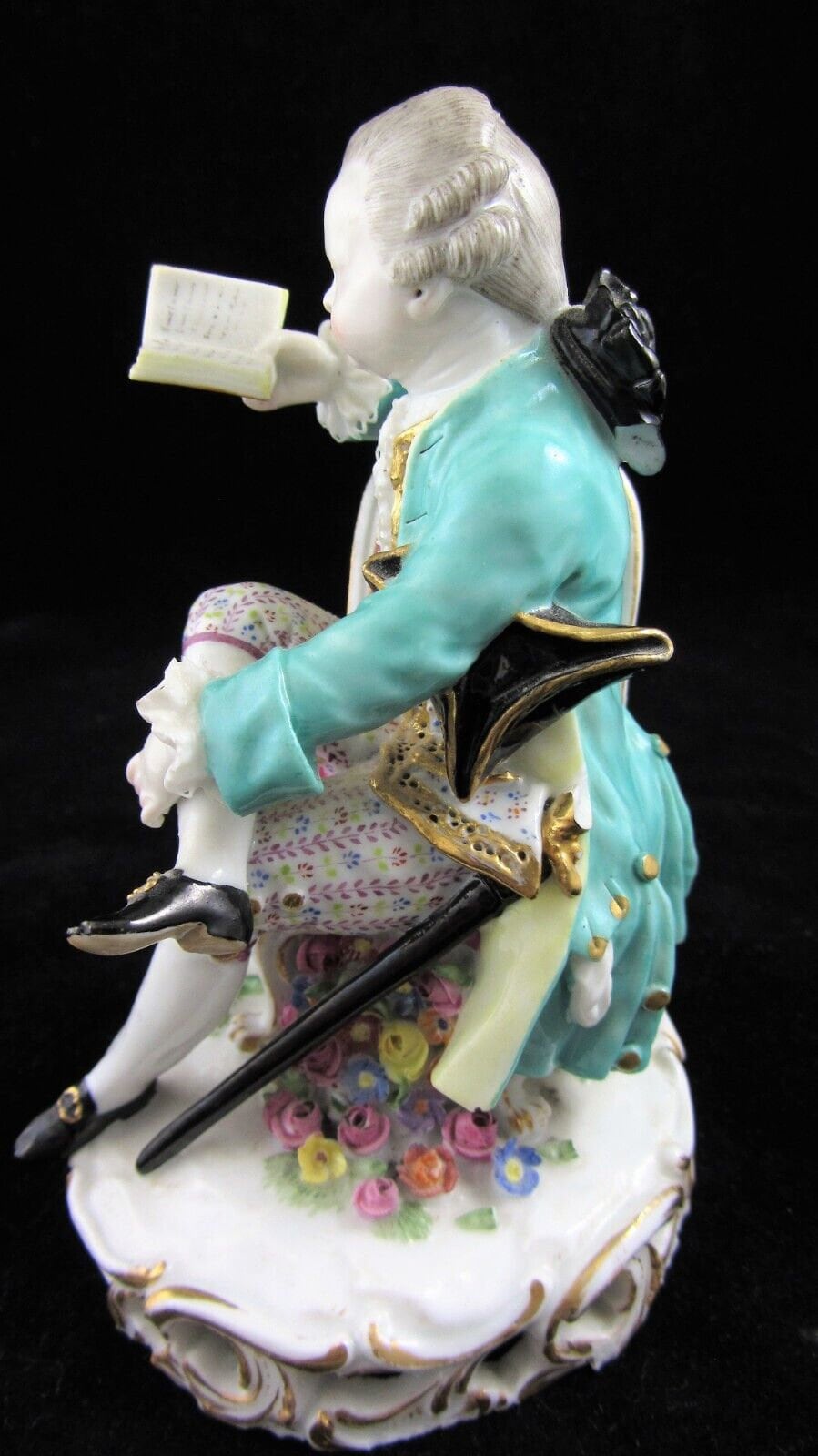 希少なアンティーク マイセン 19 世紀 ミシェル ヴィクトール アシエを