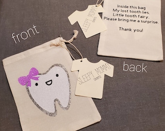 Adorable Tooth Fairy Bags
