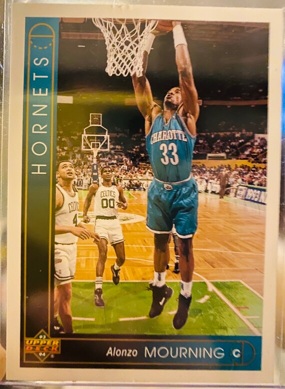 1994 Upper Deck Alonzo MOURNING Basketball Trading Card Etsy