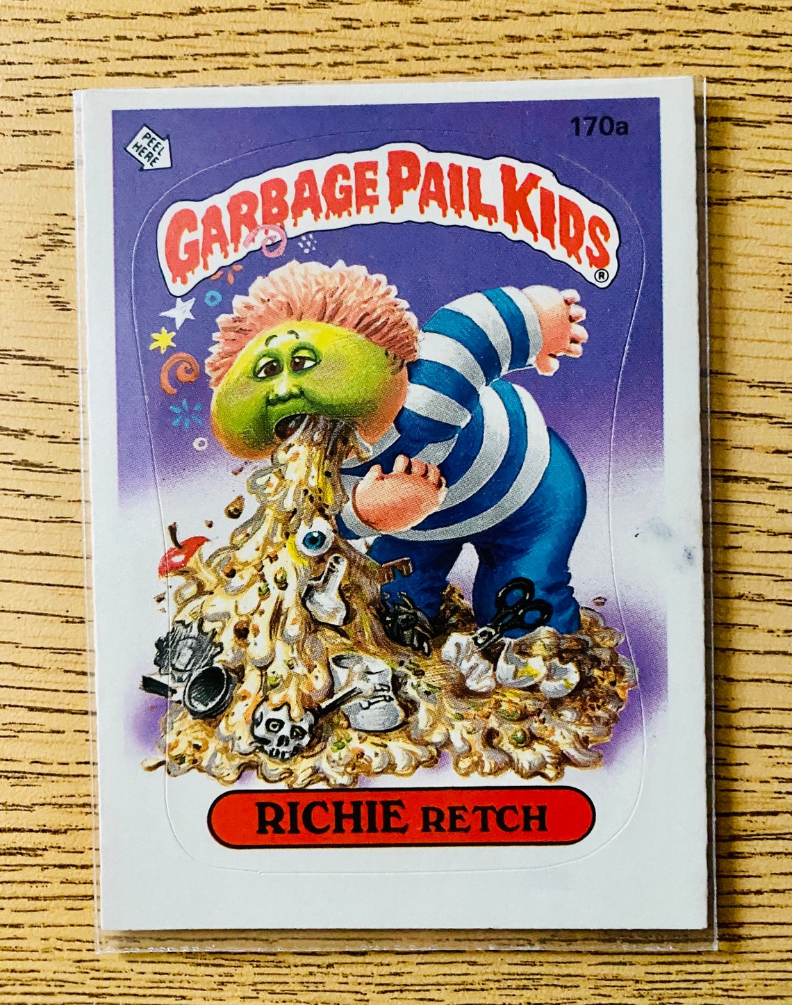 Garbage Pail Kids Original Series 5 175a RITCHIE ReTcH Etsy