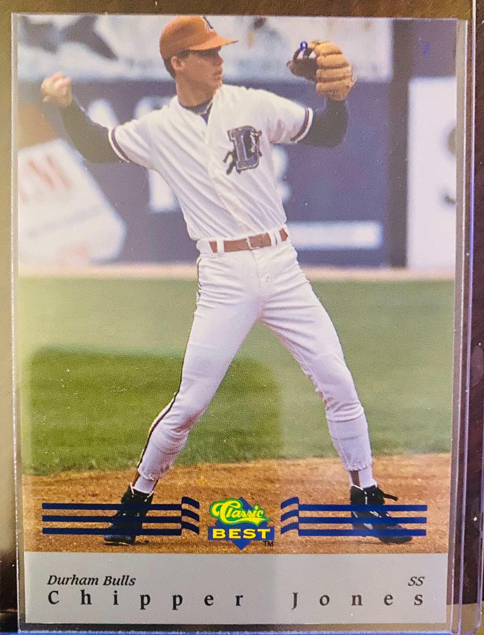 1992 Chipper Jones minor league CLASSIC Best BC7 Vintage Etsy