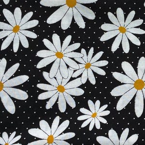 Neck Bone Pillow White Daisy