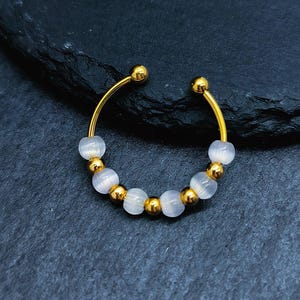 Anillo minimalista contra I anillo relajante ajustable para el día a día y la concentración | Regalo de Pascua | Lumi