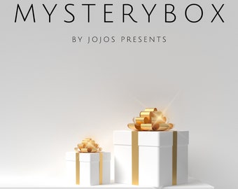 Boîte à bijoux mystère • Coffret cadeau pour les amateurs de bijoux • Boîte surprise • Sac porte-bonheur