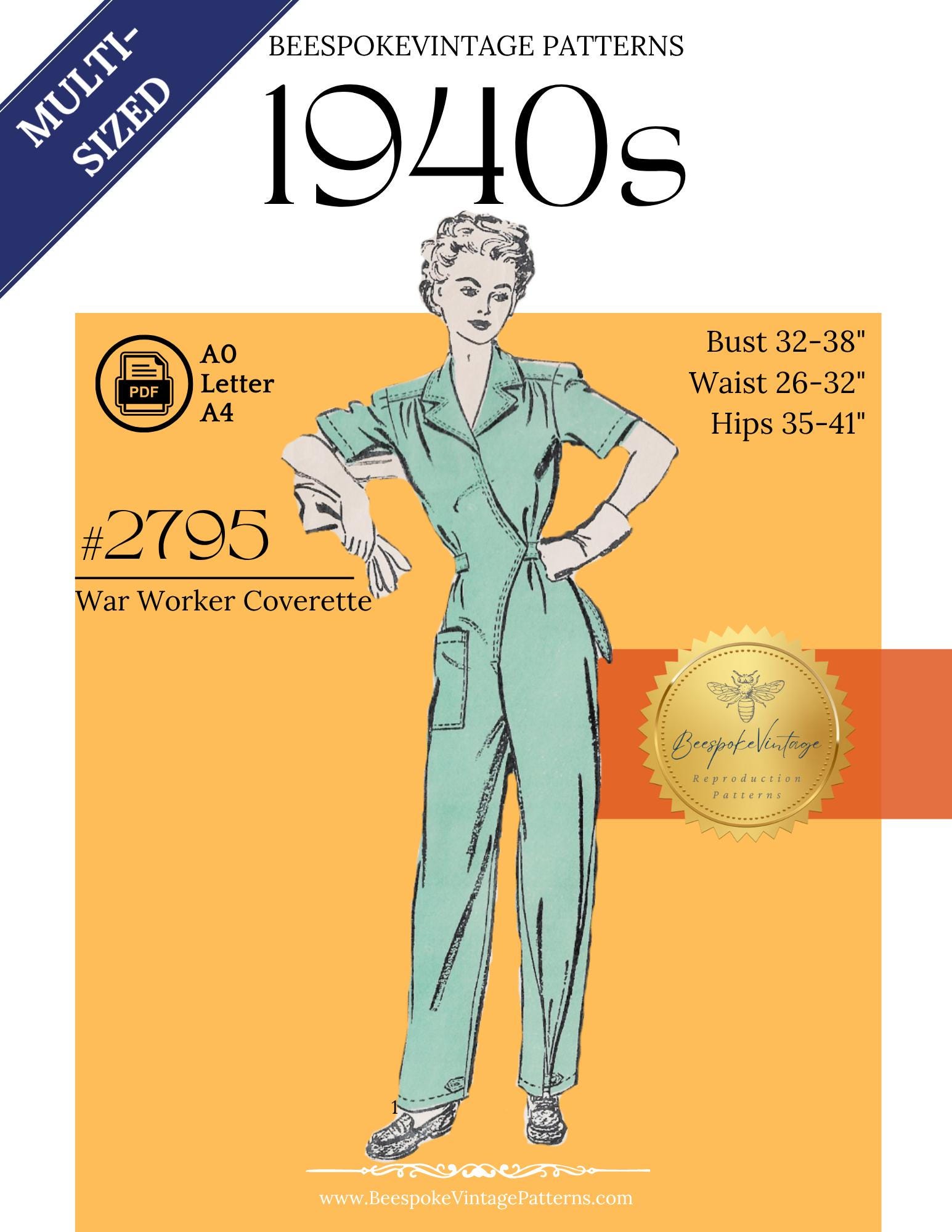 1940s Coveralls - Etsy