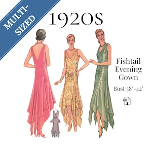 1920s Evening Gown - Etsy