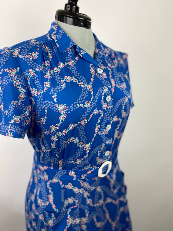 CUSTOM MAKE- Mother/Daughter Dresses - 1940s Repr… - image 4