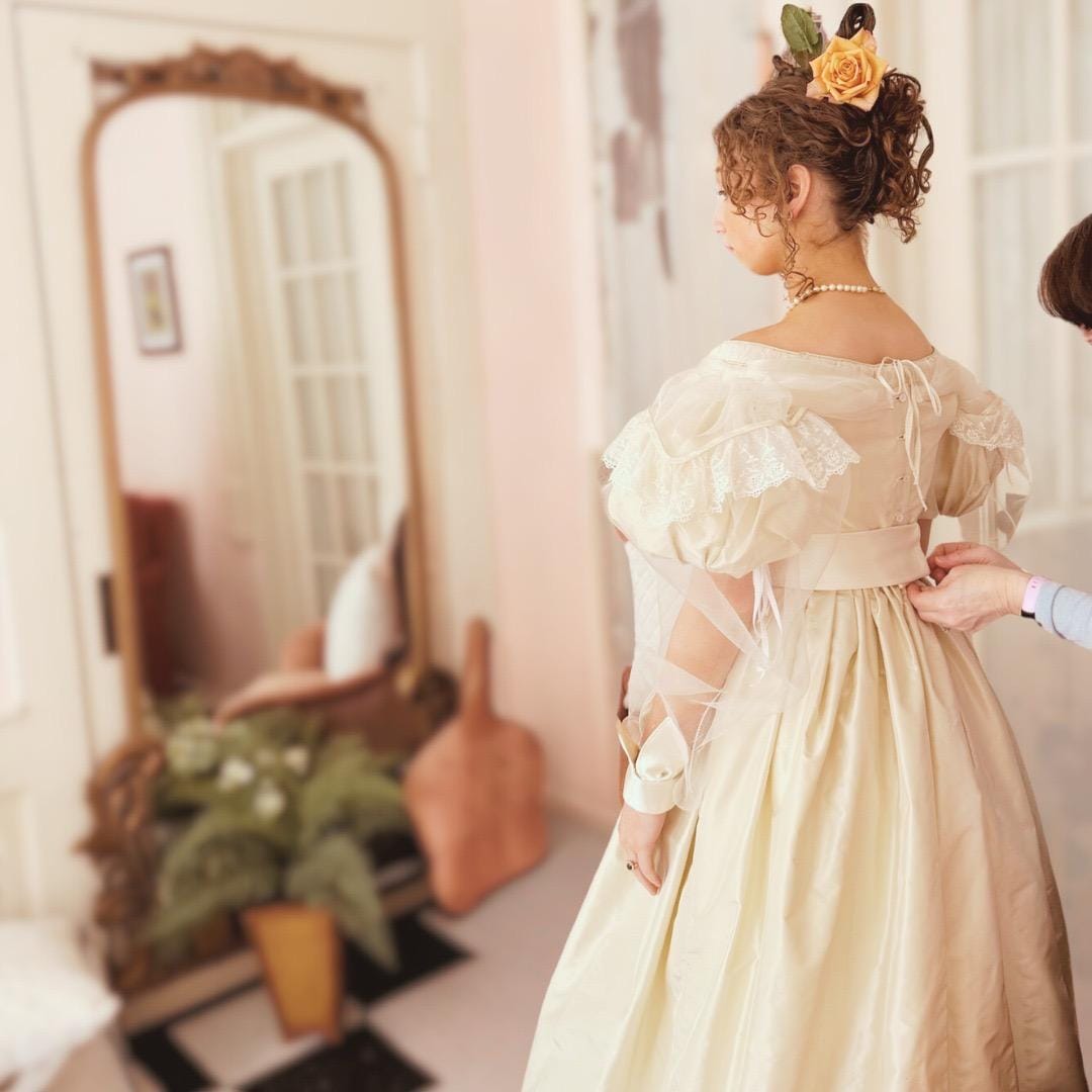 1850s Evening Gown - Etsy