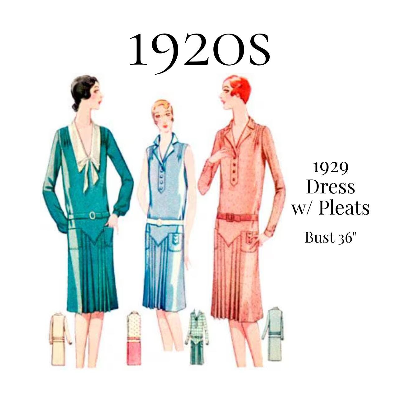 sachin and babi light blue dress 1920s Day Dresses, Non-Flapper Daytime Outfits