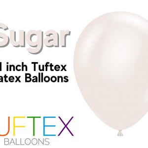 Sugar Balloons 11 inch Tuftex Latex, Tuftex Balloons, Blush Balloons, Boho Balloons, DIY Balloon Garland, Qualtex Balloons, 11in, 11&quot;