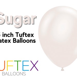 Sugar Balloons 5 inch Tuftex Latex, Tuftex Balloons, Blush Balloons, Boho Balloons, DIY Balloon Garland, Qualtex Balloons, 5in, 5&quot;