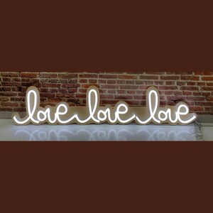 love love love Neon Sign, Premium Quality Cool Touch, Custom Neon Sign, Wedding Neon Sign, Neon Sign Wedding, Neon Sign, Wedding Decor