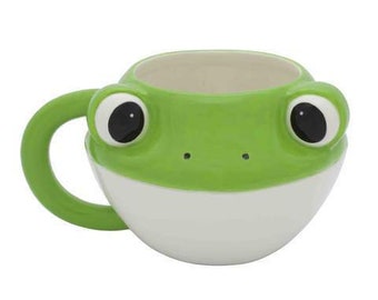 Multicolor Gift Republic GR400012 Animal Frog Mug
