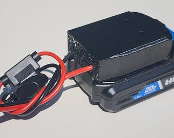 Hart  Thick Fused  20V Battery Adapter, DIY Connection Power Dock