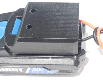Hart Thick 20V Battery Adapter, DIY Connection Power Dock