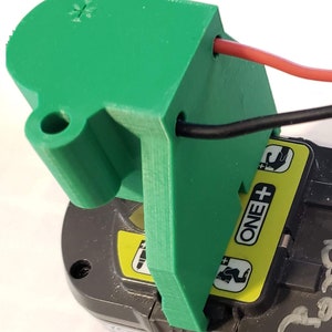 Ryobi Batteries Adapter, 30Amp Fuse, 18V Project Charger, Convert 18v to DIY Connection Output, Locking Cap with Wires, Power Wheels Adapter