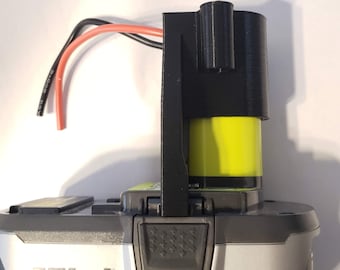 Ryobi One+ 18V Battery Adapter, DIY Project Connector with Locking Cap