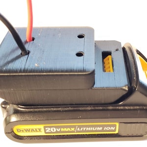 Dewalt Li-ion Batteries Converter, 20V MAX Batteries Charger, Batteries Adapter, DIY Connection Output Adapter, Power Wheels Battery Adapter