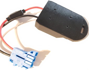 Power Wheels 18v Battery Quick Disconnect for Ridgid, Peg Perego