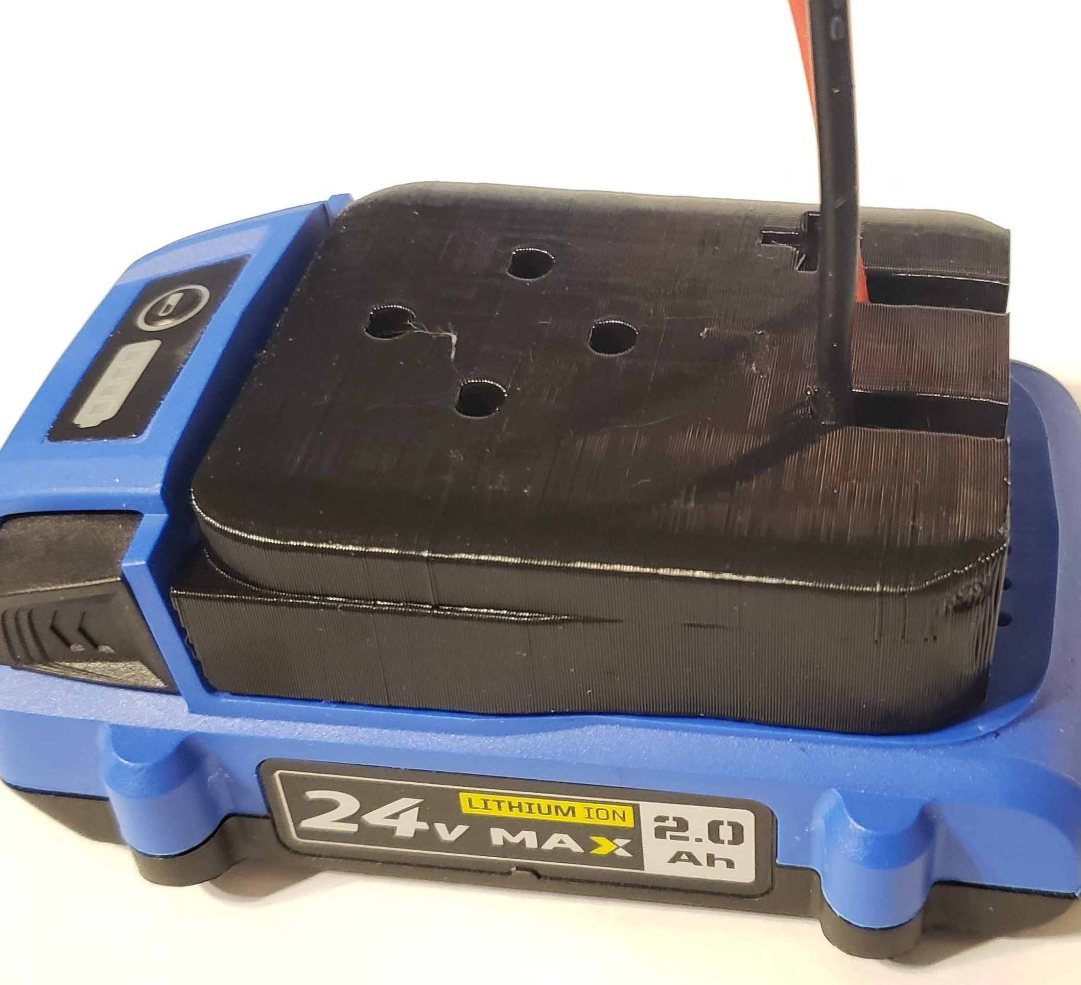 For KOBALT 24v Battery Adapter For KOBALT To Porter Cable/ Black+Decker/Stanley  Toois Converter (excluding tools and batteries)